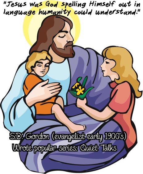 Jesus with the children. 